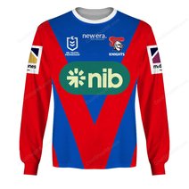 Newcastle Knights NRL 2025 Home Jersey Style Shirts