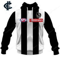 Collingwood Magpies AFL Home Jersey Style Shirts