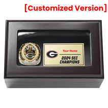 2024 Georgia Bulldogs College Football SEC Championship Ring