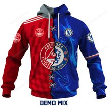 Premier League X Scottish Premiership 3D Custom Apparel | Mix & Match Any 2 Teams!