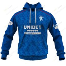 Rangers FC | 3D Apparel Hoodie, Kid Hoodie, T Shirt, Zip Hoodie, Sweatshirt