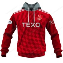 Aberdeen FC | 3D Apparel Hoodie, Kid Hoodie, T Shirt, Zip Hoodie, Sweatshirt