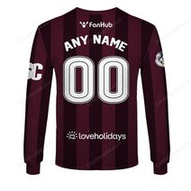 Heart of Midlothian FC | 3D Apparel Hoodie, Kid Hoodie, T Shirt, Zip Hoodie, Sweatshirt