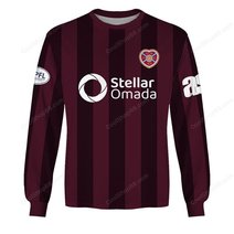 Heart of Midlothian FC | 3D Apparel Hoodie, Kid Hoodie, T Shirt, Zip Hoodie, Sweatshirt