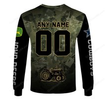 Dallas Cowboys x John Deere Hoodie | Funny Green Character Premium Hoodie