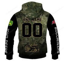 Tampa Bay Buccaneers x John Deere Hoodie | Funny Green Character Premium Hoodie