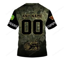 Washington Commanders x John Deere Hoodie | Funny Green Character Premium Hoodie