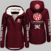 1. FSV Mainz 05 Bundesliga Woman Winter Fleece Jacket Custom Name