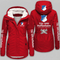 TSG 1899 Hoffenheim Bundesliga Woman Winter Fleece Jacket Custom Name