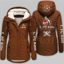 1. FC Köln Bundesliga Woman Winter Fleece Jacket Custom Name