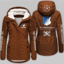TSG 1899 Hoffenheim Bundesliga Woman Winter Fleece Jacket Custom Name