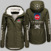 1. FC Heidenheim Bundesliga Woman Winter Fleece Jacket Custom Name
