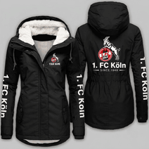 1. FC Köln Bundesliga Woman Winter Fleece Jacket Custom Name
