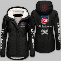 1. FC Heidenheim Bundesliga Woman Winter Fleece Jacket Custom Name