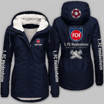 1. FC Heidenheim Bundesliga Woman Winter Fleece Jacket Custom Name