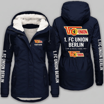 1. FC Union Berlin Bundesliga Woman Winter Fleece Jacket Custom Name