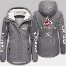 1. FC Köln Bundesliga Woman Winter Fleece Jacket Custom Name