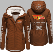 1. FC Union Berlin Bundesliga Woman Winter Fleece Jacket Custom Name
