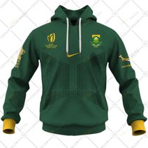 Personalized Rugby World Cup 2023 Springboks South Africa Rugby Home Jersey | Hoodie,Polo, Long Polo T Shirt, Zip Hoodie, Sweatshirt