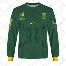 Personalized Rugby World Cup 2023 Springboks South Africa Rugby Home Jersey | Hoodie,Polo, Long Polo T Shirt, Zip Hoodie, Sweatshirt