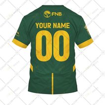 Personalized Rugby World Cup 2023 Springboks South Africa Rugby Home Jersey | Hoodie,Polo, Long Polo T Shirt, Zip Hoodie, Sweatshirt