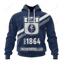 AFL Carlton Football Club Special Retro Heritage Design