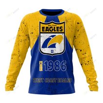 AFL West Coast Eagles Special Retro Heritage Design