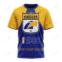 AFL West Coast Eagles Special Retro Heritage Design