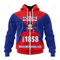 AFL Melbourne Football Club Special Retro Heritage Design