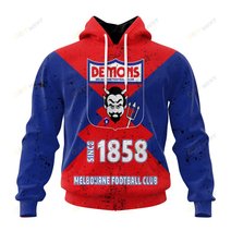 AFL Melbourne Football Club Special Retro Heritage Design