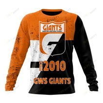 AFL Greater Western Sydney Giants Special Retro Heritage Design