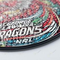 St. George Illawarra DragonsStained Glass Suncatcher for Window Hanging