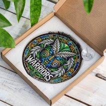New Zealand WarriorsStained Glass Suncatcher for Window Hanging
