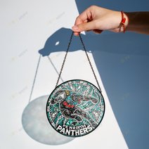 Penrith PanthersStained Glass Suncatcher for Window Hanging