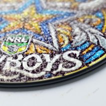 North Queensland CowboysStained Glass Suncatcher for Window Hanging