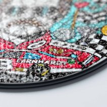 Dale earnhardt v2 Stained Glass Suncatcher