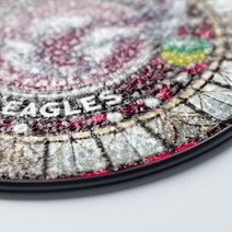 Manly Warringah Sea Eagles Stained Glass Suncatcher for Window Hanging V2