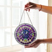Melbourne Storm Stained Glass Suncatcher for Window Hanging V2