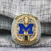 2024 Michigan Wolverines College Football National Championship Ring Premium Series