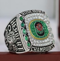 2019 Oregon Ducks College Football Rose Bowl Championship Ring Premium Series