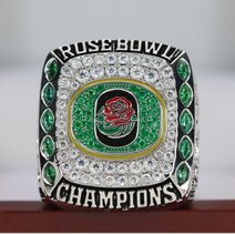 2019 Oregon Ducks College Football Rose Bowl Championship Ring Premium Series