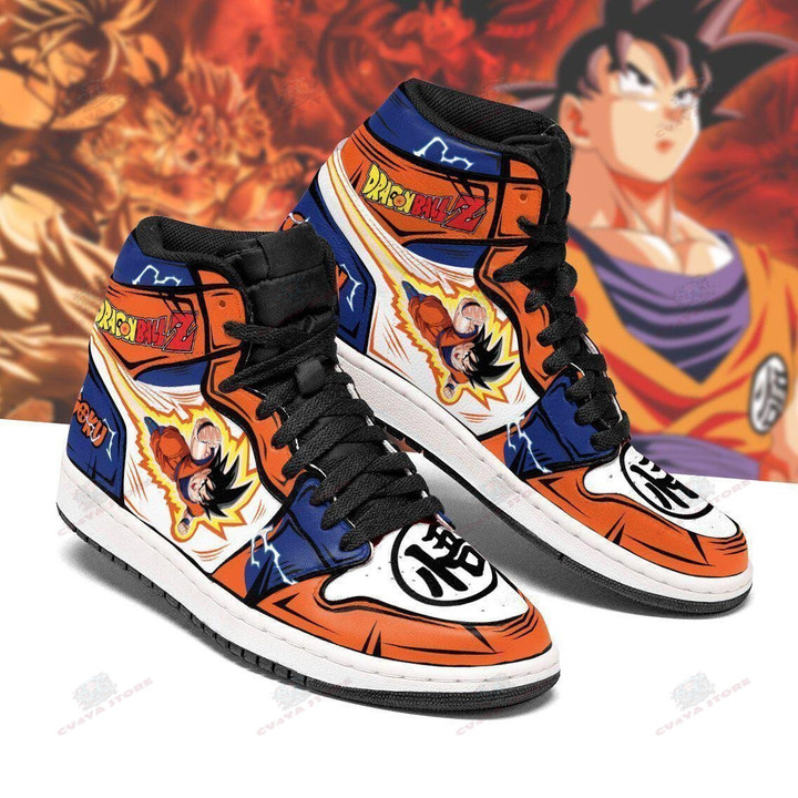 Goku Sneakers Custom Anime Dragon Ball Shoes