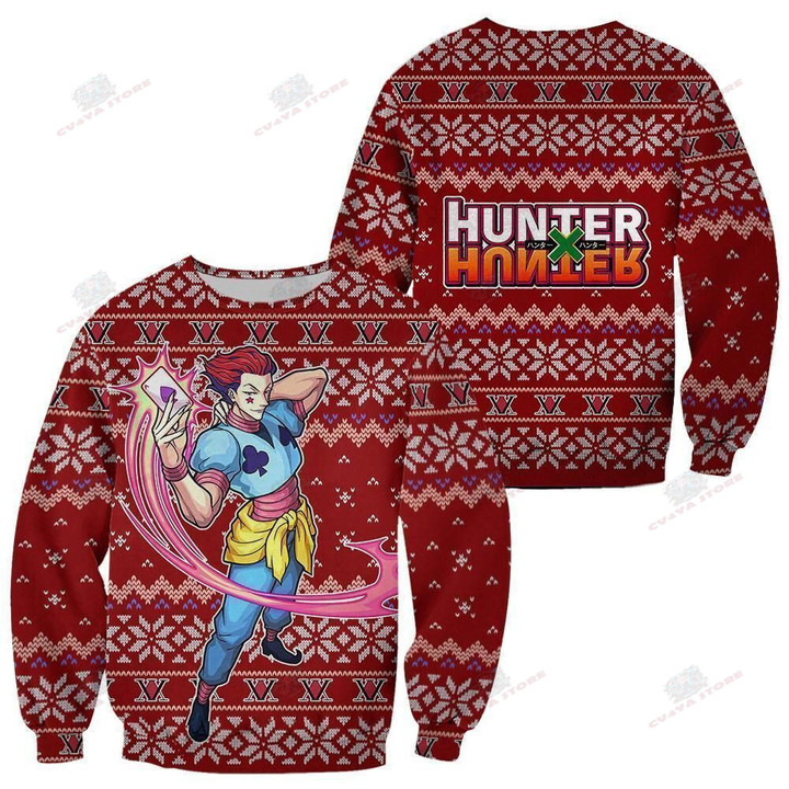 Hisoka Ugly Christmas Sweater HxH Xmas Gift
