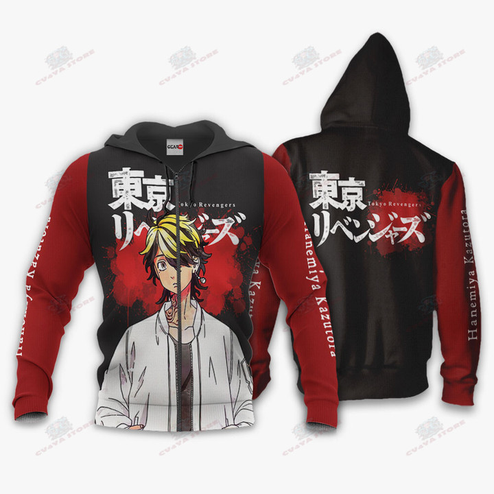 Hanemiya Kazutora Hoodie Custom Anime Tokyo Revengers Merch Clothes