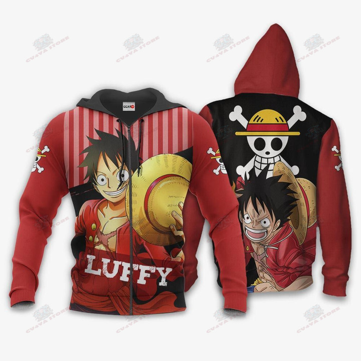 Monkey D Luffy Hoodie One Piece Anime Shirts