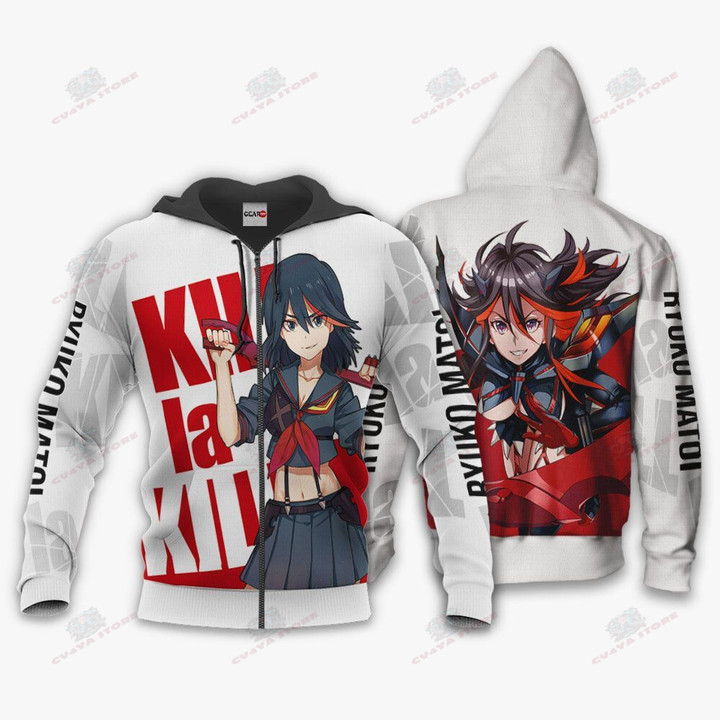 Kill La Kill Ryuko Matoi Hoodie Anime Shirt Jacket