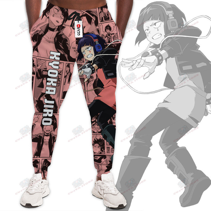 Kyoka Jiro Jogger Pants Custom Anime My Hero Academia Sweatpants Mix Manga