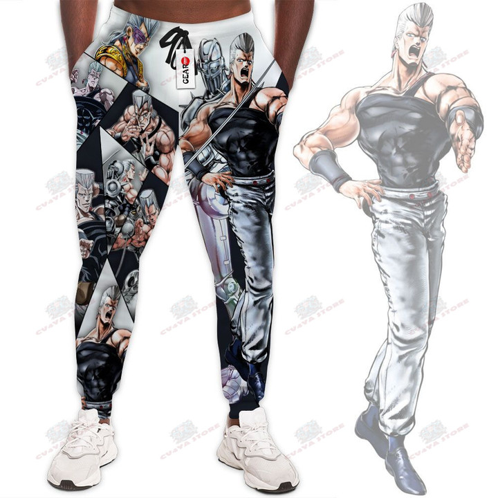 Jean Pierre Polnareff Sweatpants Custom Anime JJBAs Jogger Pants Merch