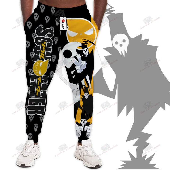 Shinigami Sweatpants Custom Soul Eater Anime Jogger Pants Merch