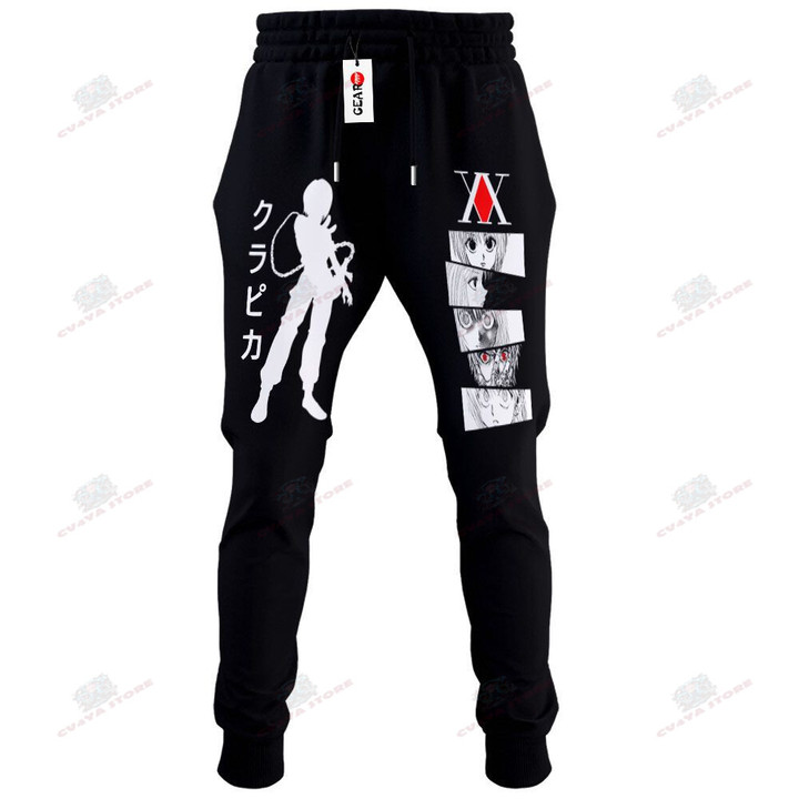 Kurapika Jogger Pants Fleece Custom HxH Anime Sweatpants